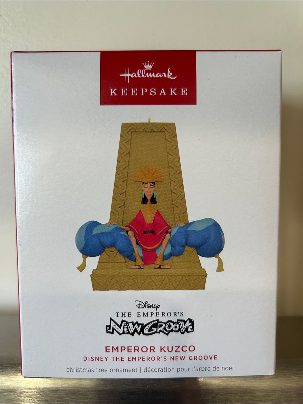 NWT HALLMARK KEEPSAKE Emperor Kuzco ornament